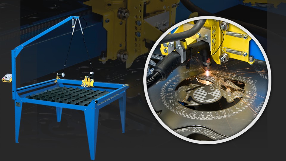 PlasmaCAM CNC Plasma Cutting Systems are available in 2 sizes