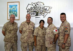 Sandra and Walter Moss Create an Art piece for the Canadian Military