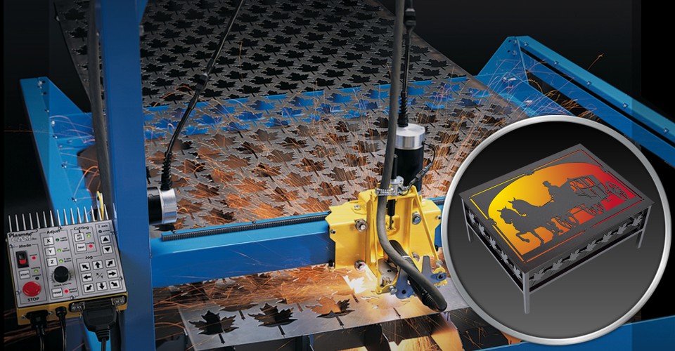 Metal Cutting Made Easy through PlasmaCAM CNC Plasma Cutting System